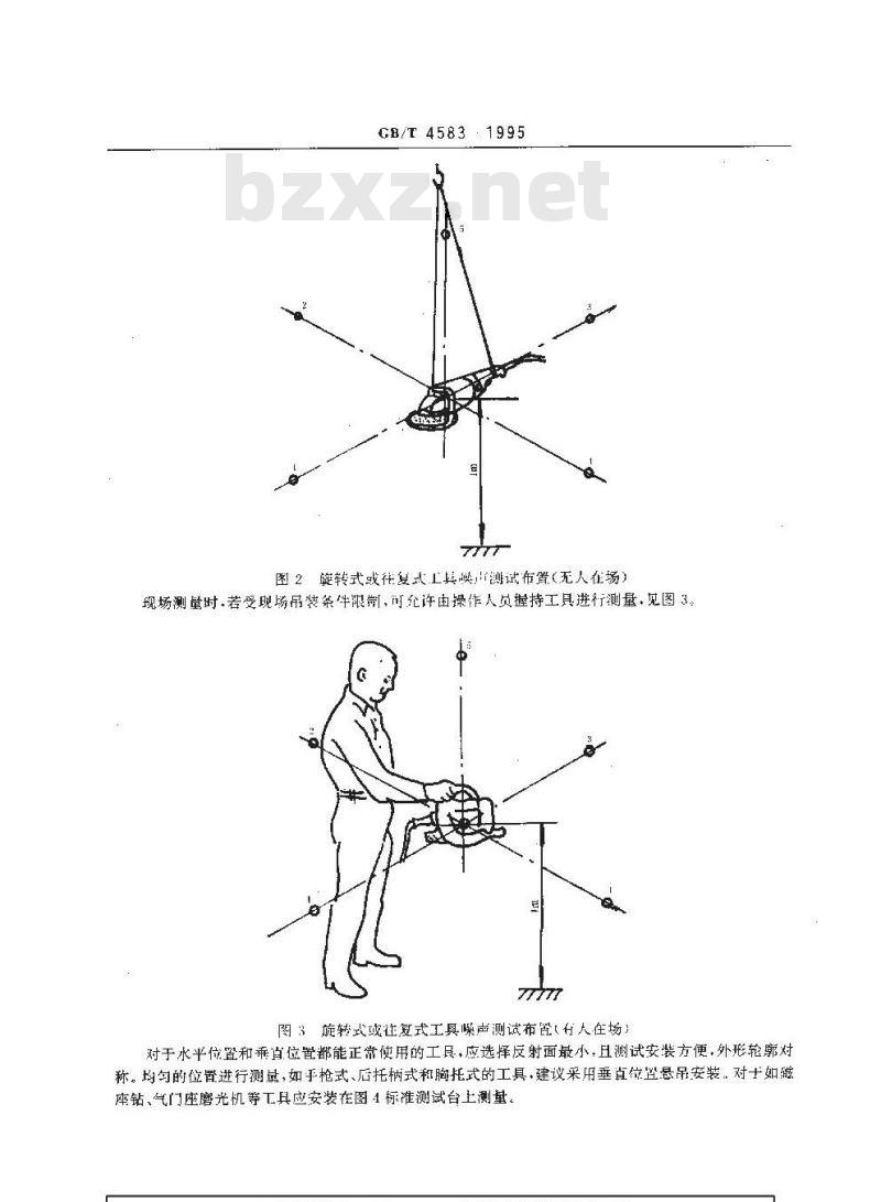 GB/T 4583-1995 电动工具噪声测量方法 工程法