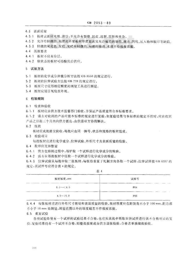 GB/T 2053-1989 锌白铜板