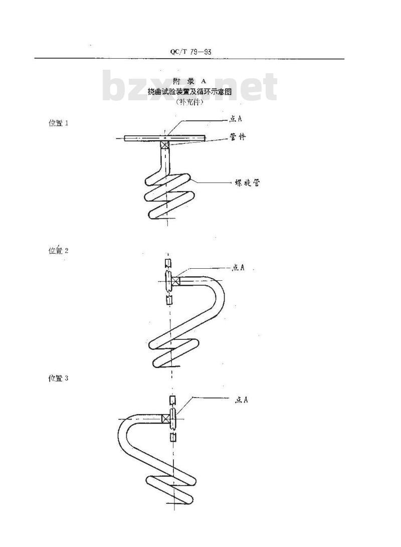 QC/T 79-1993 汽车制动系螺旋管