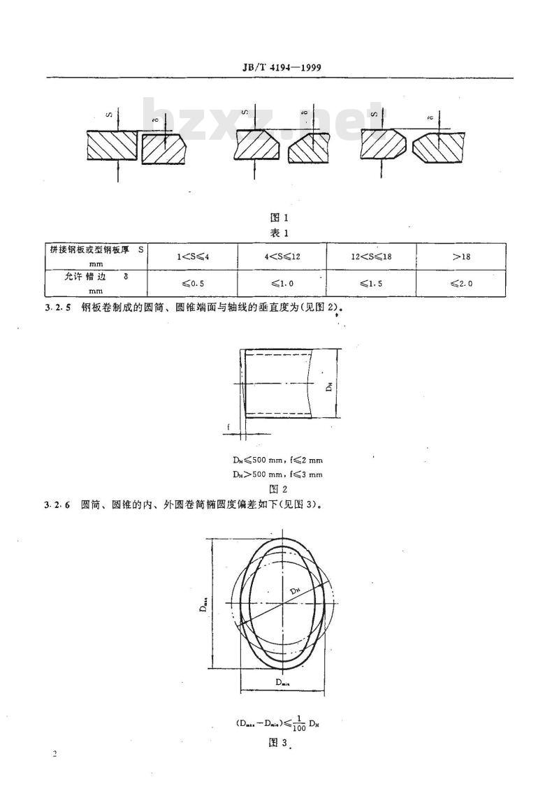 JB/T 4194-1999 锅炉直流式煤粉燃烧器制造技术条件