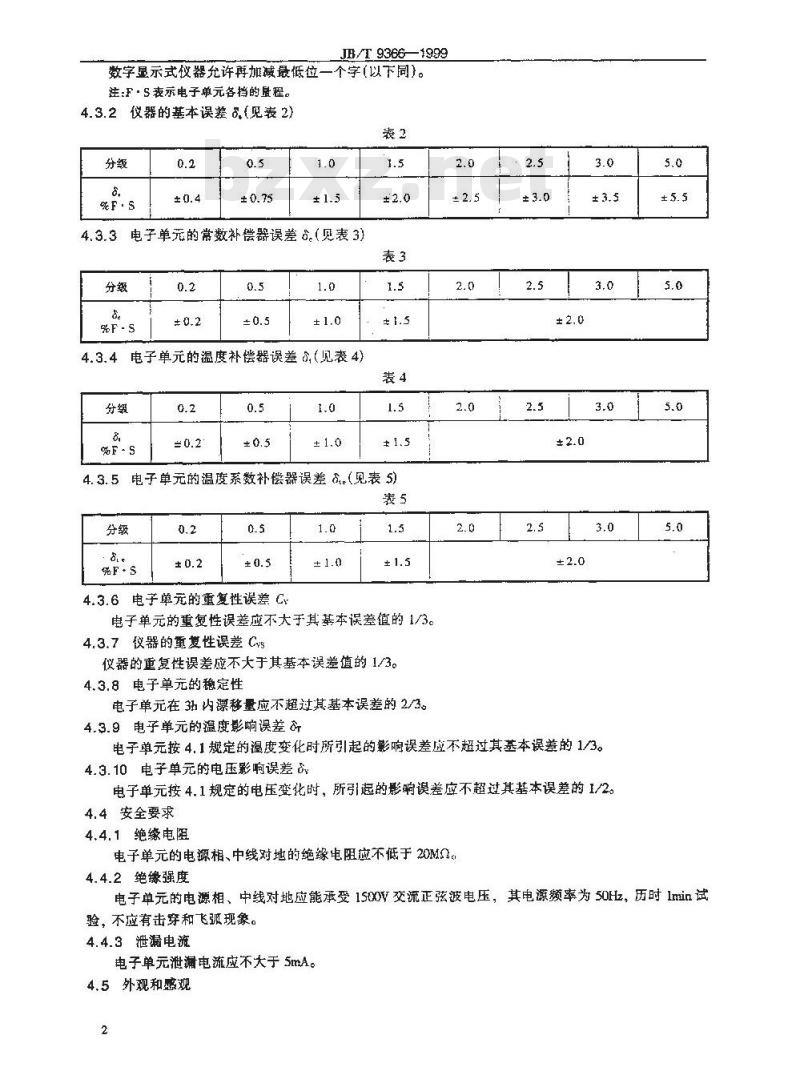 JB/T 9366-1999 实验室电导率仪