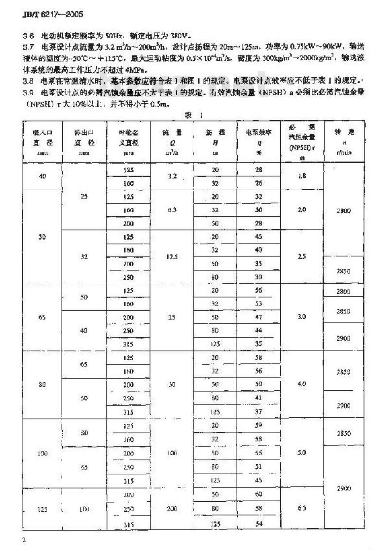 JB/T 6217-2005 PB系列隔爆型屏蔽电动机 技术条件