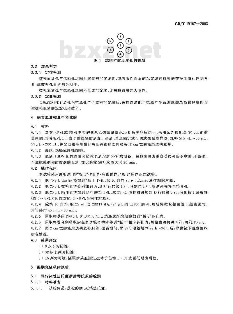 GB/T 19167-2003 传染性囊病诊断技术