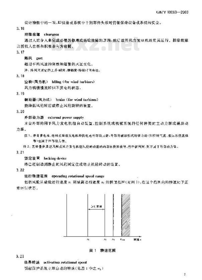 GB/T 19069-2003 风力发电机组控制器 技术条件