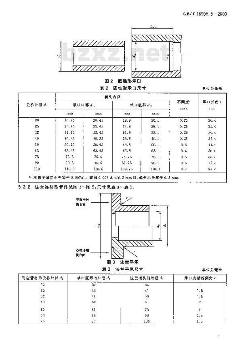 GB/T 18998.3-2003 工业用氯化聚氯乙烯(PVC-C)管道系统 第3部分:管件
