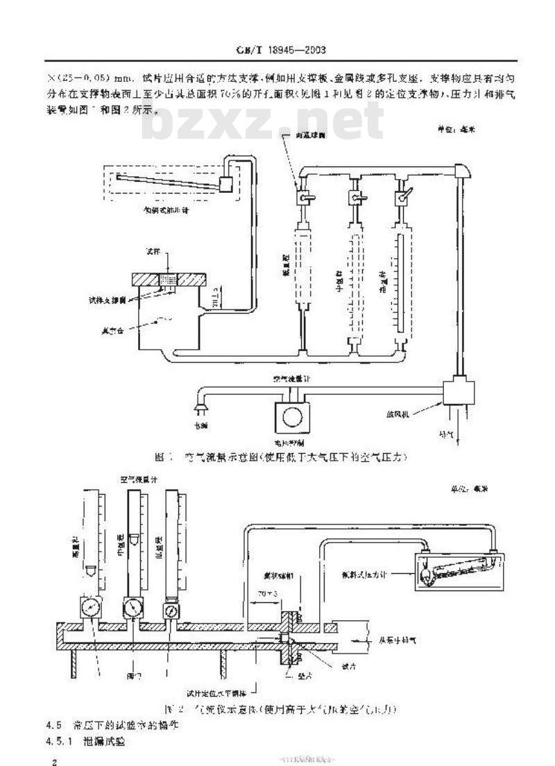 GB/T 18945-2003 高聚物多孔弹性材料 恒定压力降时流量的估算方法