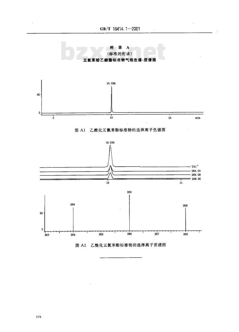 GB/T 18414.1-2001 纺织品 五氯苯酚残留量的测定 第1部分：气相色谱-质谱法