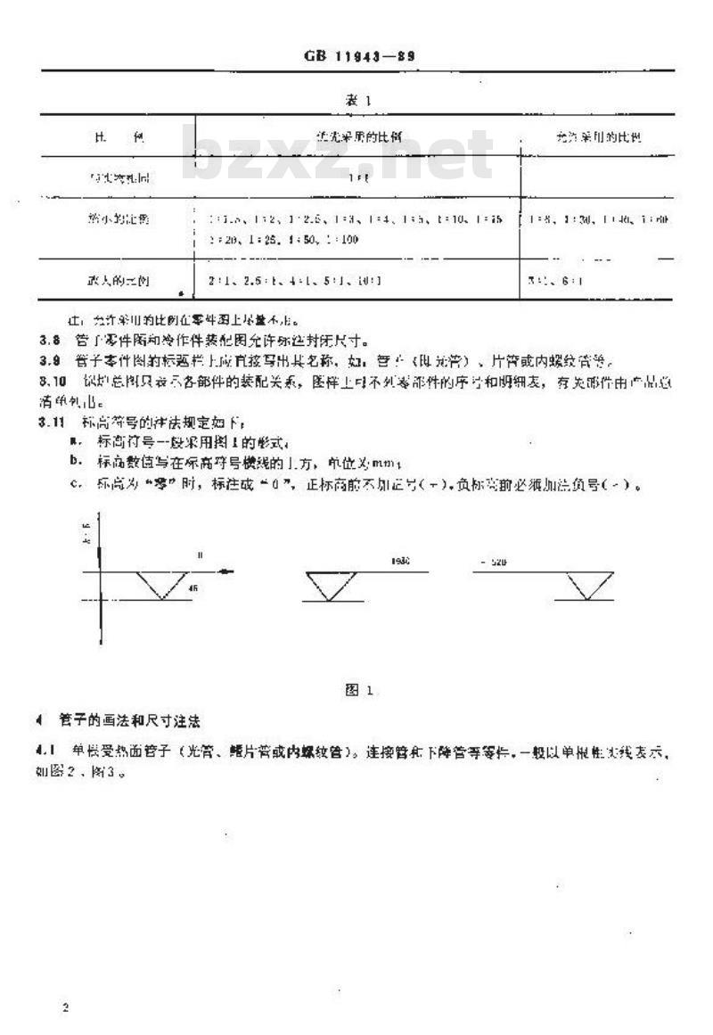 GB/T 11943-1989 锅炉制图