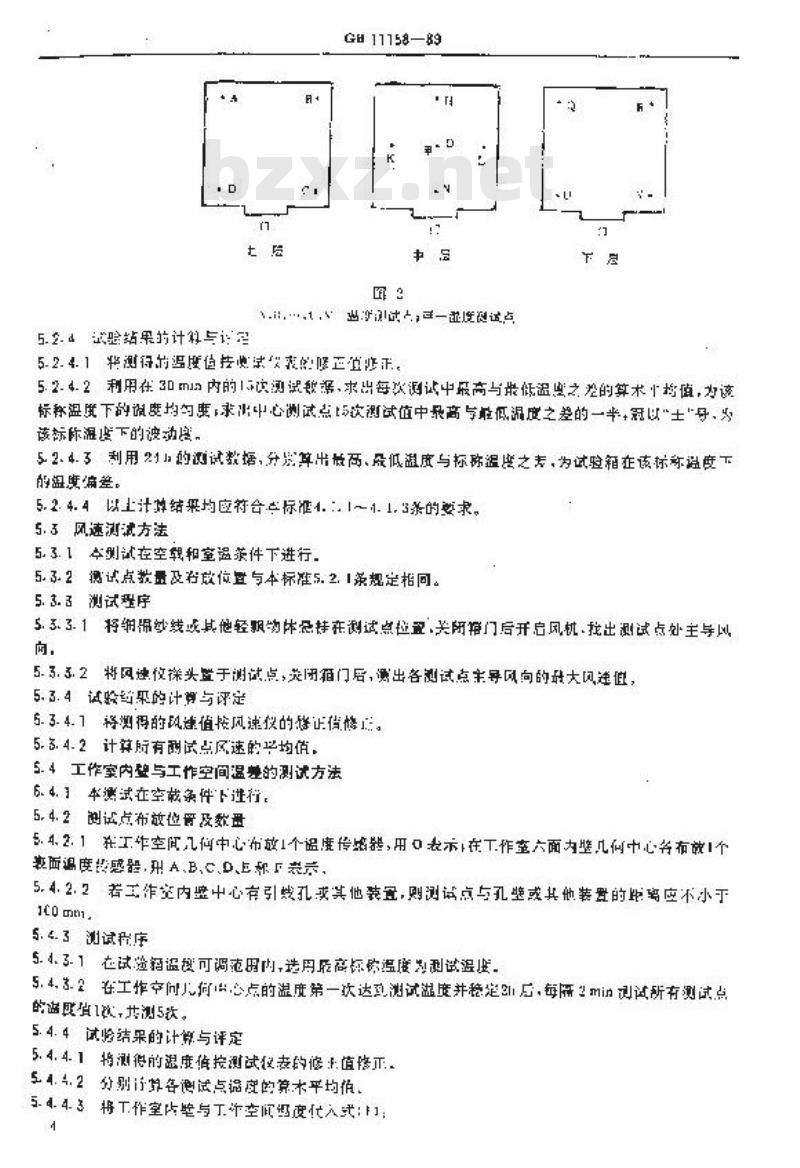 GB/T 11158-1989 高温试验箱技术条件