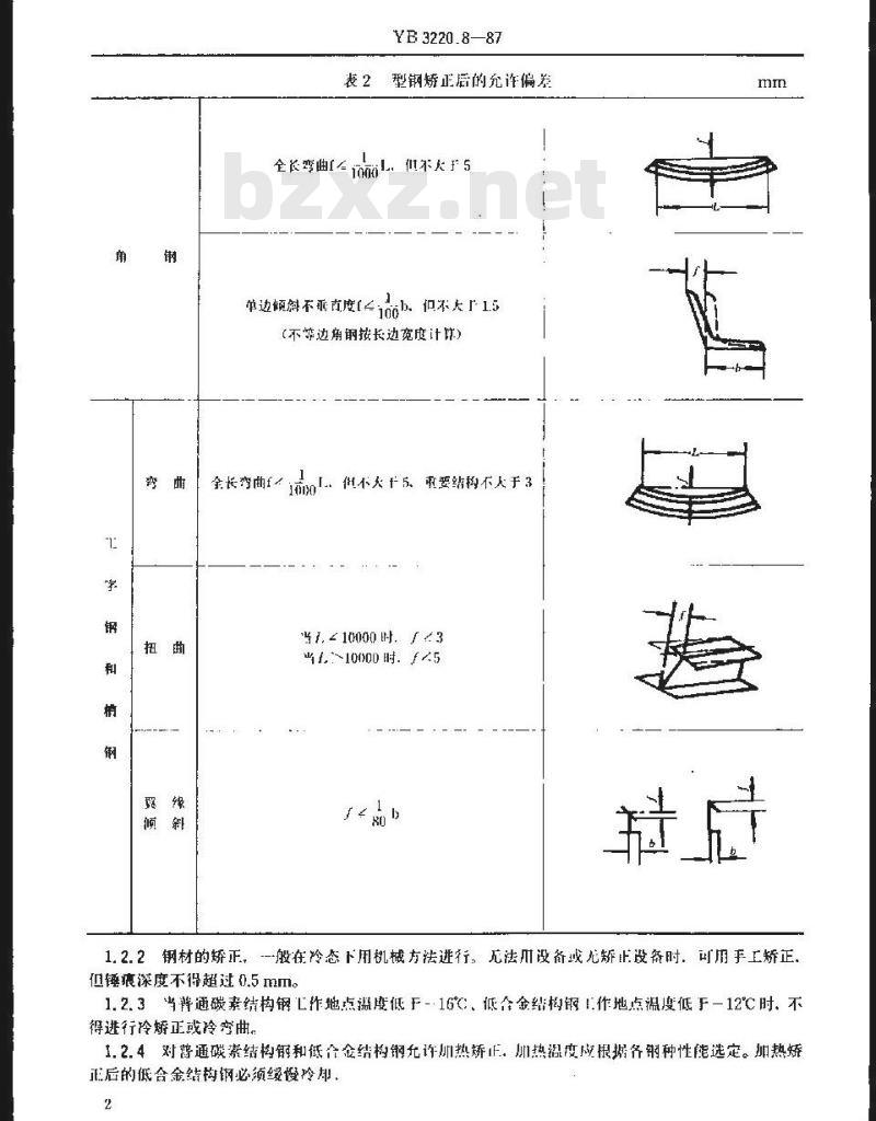 YB/T 3220.8-1987 宝钢二高炉设备制造通用技术条件 焊接件