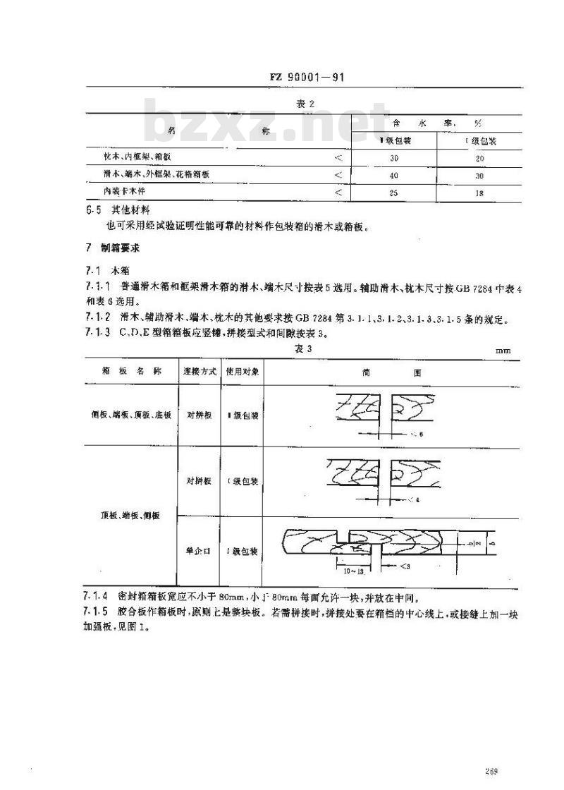 FZ 90001-1991 纺织机械产品包装