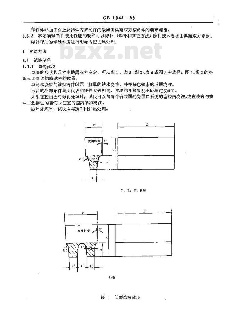 GB 1348-1988 球墨铸铁件