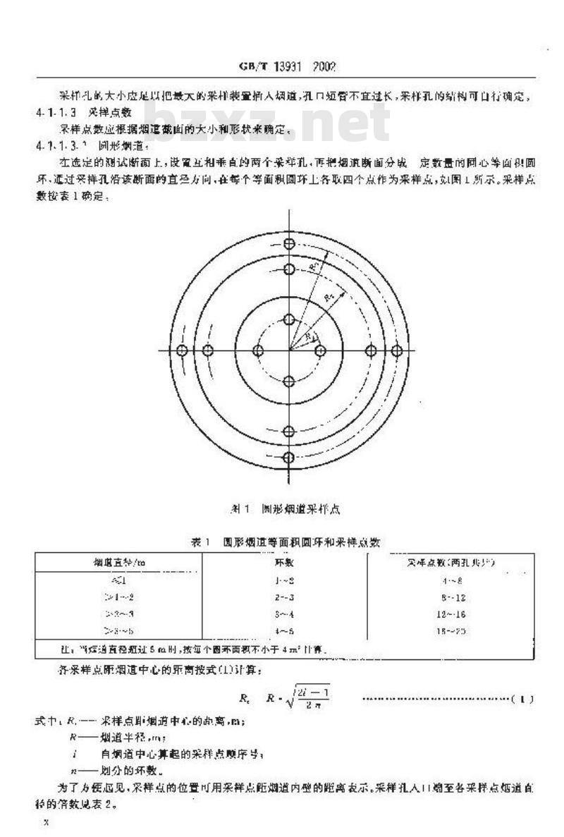 GB/T 13931-2002 电除土器 性能测试方法