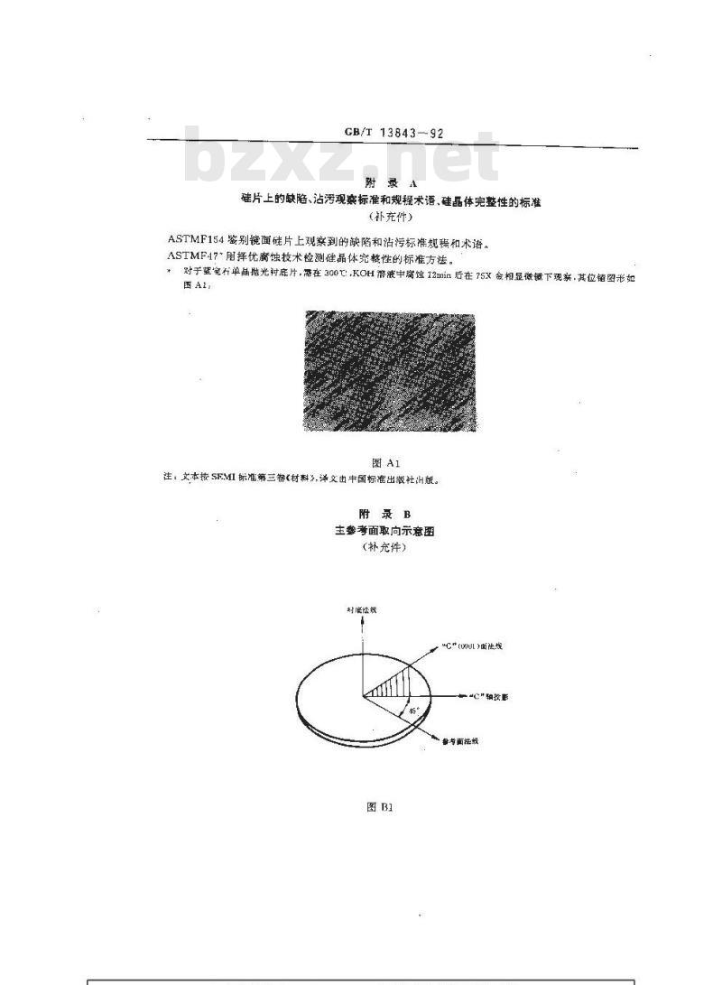GB/T 13843-1992 蓝宝石单晶抛光衬底片