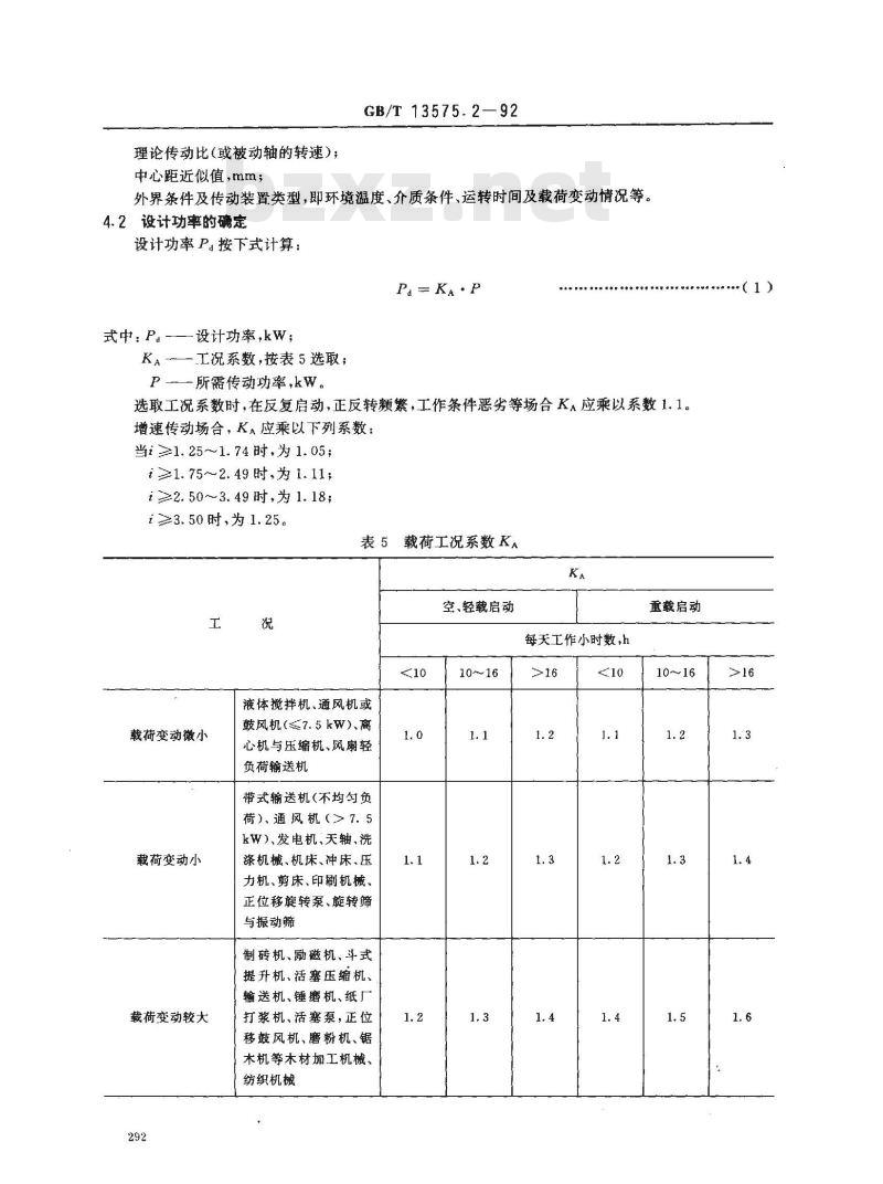 GB/T 13575.2-1992 带传动--窄V带传动