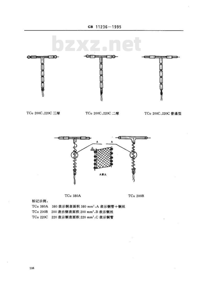 GB 11236-1995 TCuC宫内节育器