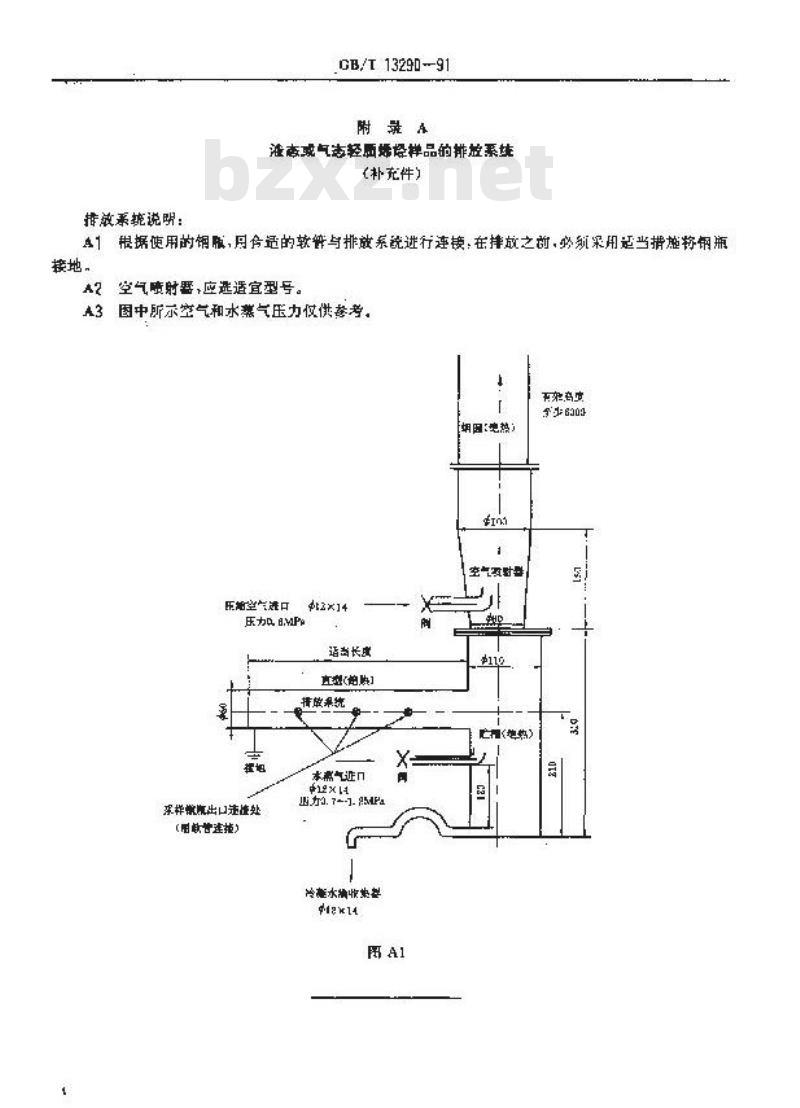 GB/T 13290-1991 工业用丙烯和丁二烯液态采样法