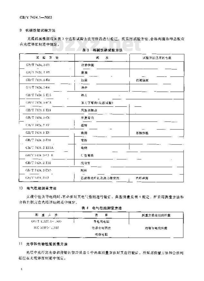 GB/T 7424.1-2003 光缆总规范 第1部分：总则