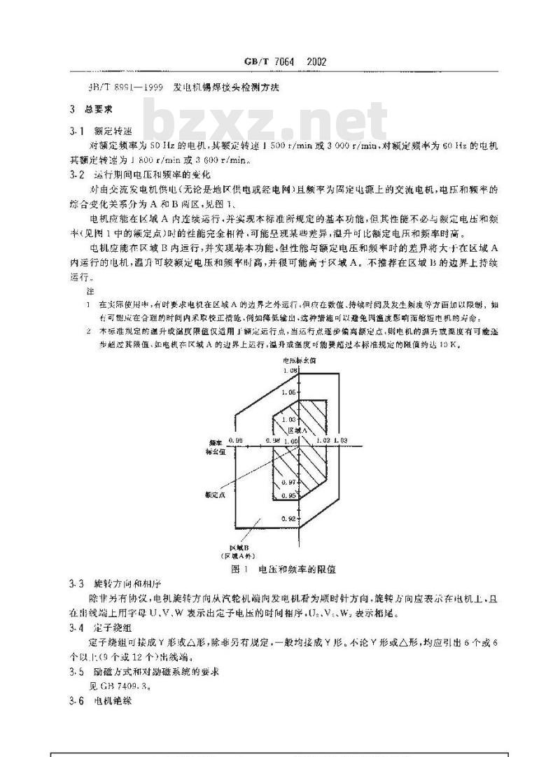 GB/T 7064-2002 透平型同步电机技术要求