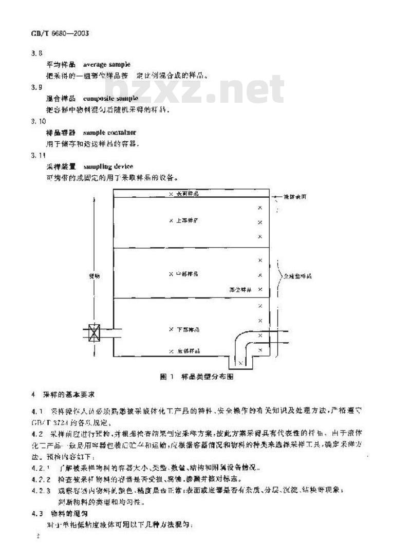GB/T 6680-2003 液体化工产品采样通则