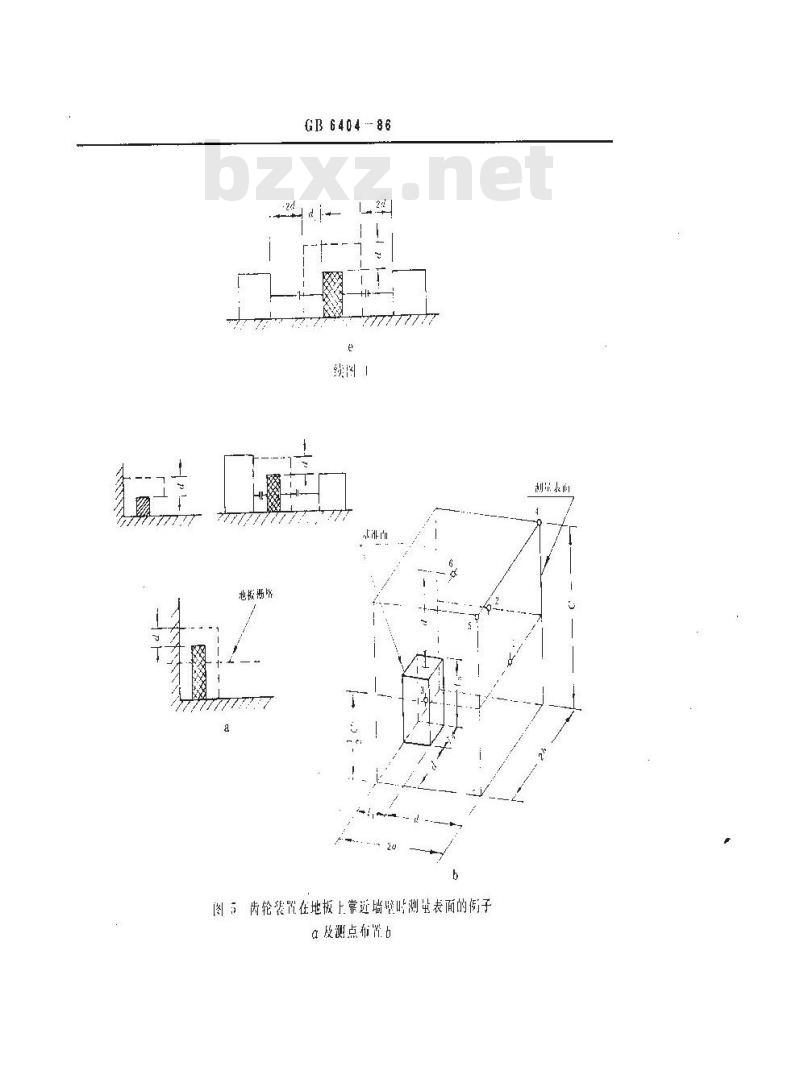 GB/T 6404-1986 齿轮装置噪声声功率级测定方法