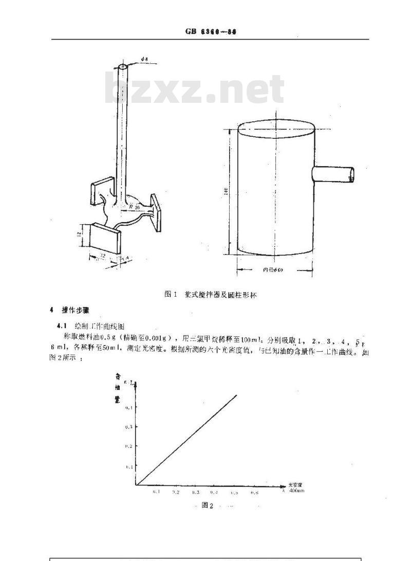 GB/T 6369-1986 表面活性剂 乳化力的测定 比色法