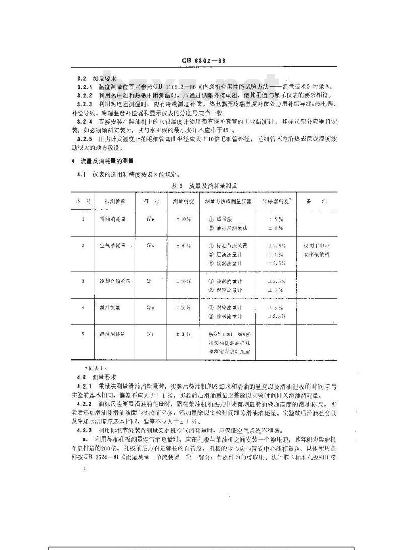 GB 6302-1986 船用柴油机热工参数的测量