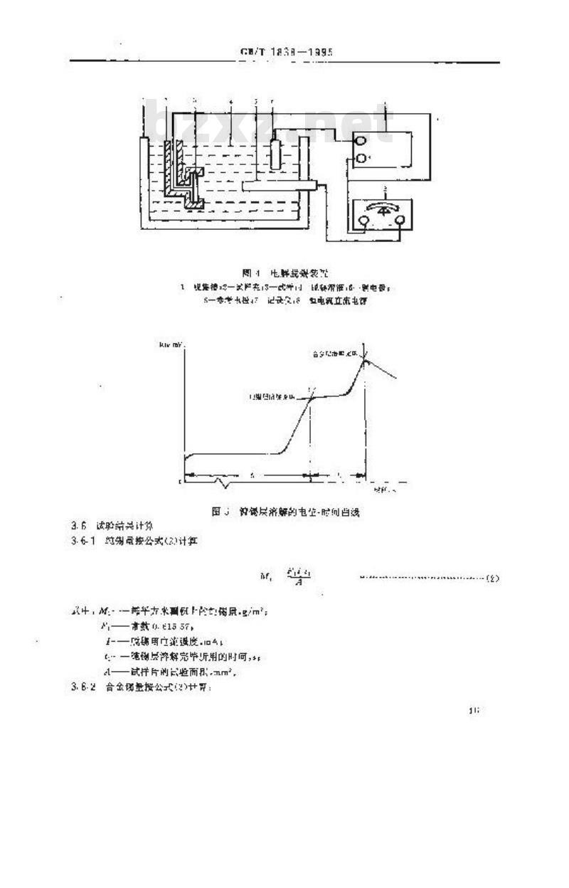 GB/T 1838-1995 镀锡钢板(带)镀锡量试验方法
