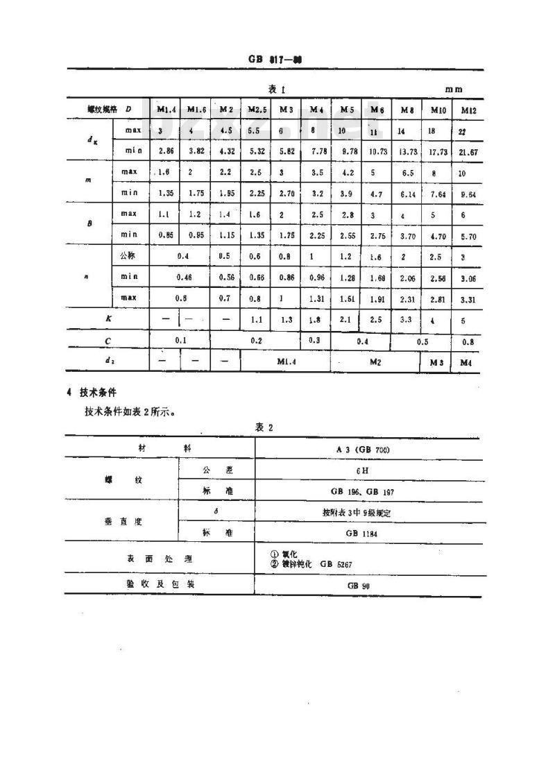 GB/T 817-1988 带槽圆螺母
