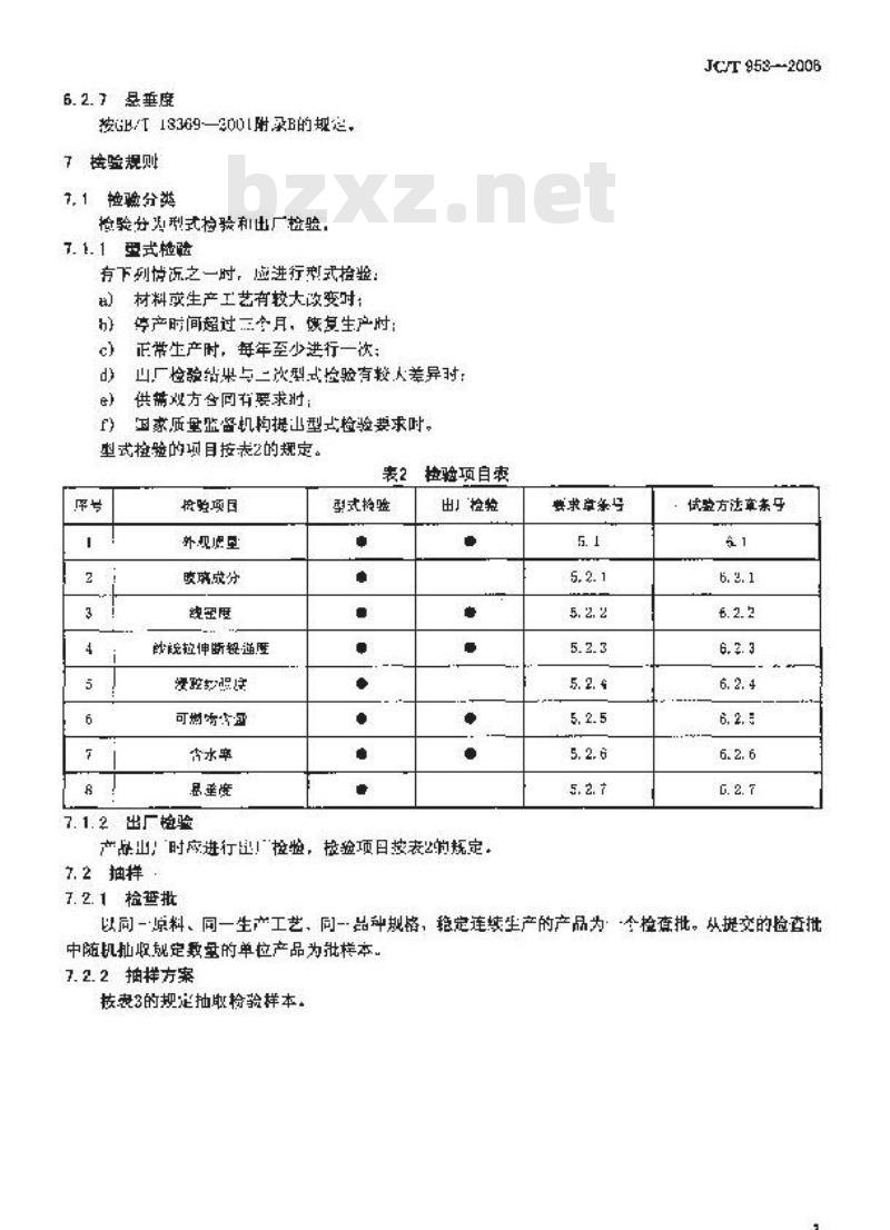 JC/T 953-2005 缠绕用高强玻璃纤维无捻粗纱