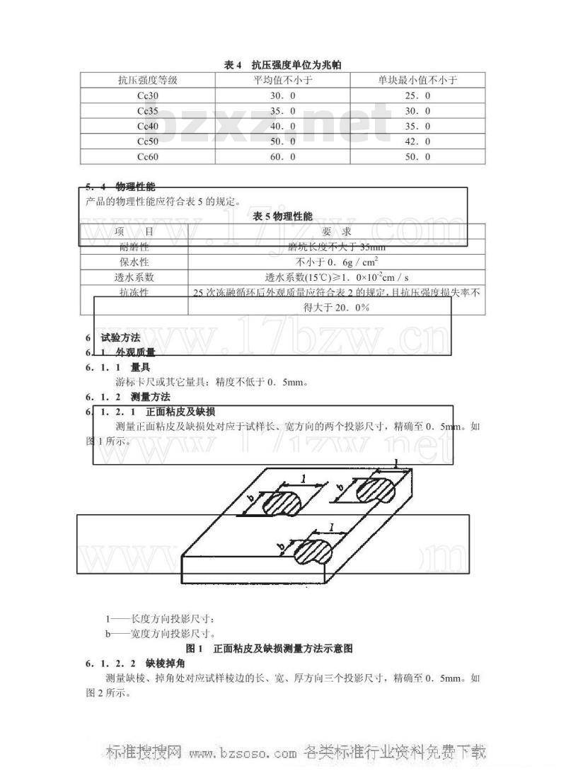 JC/T 945-2005 透水砖