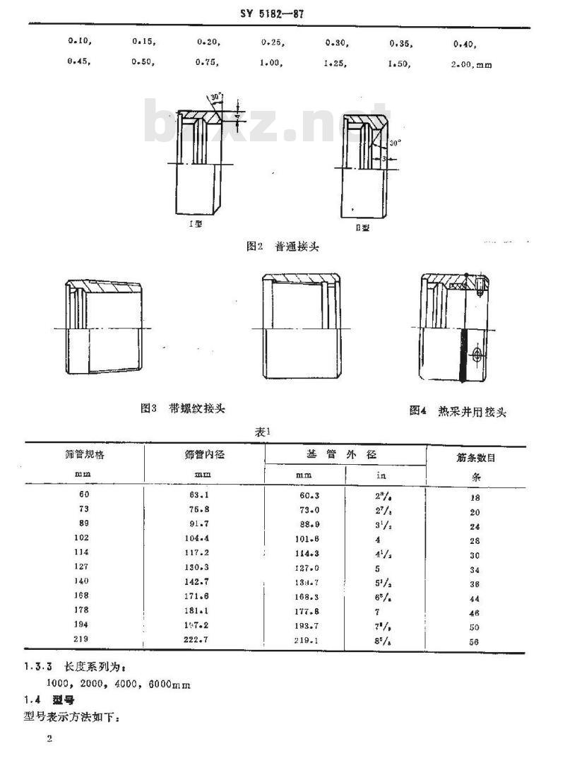 SY 5182-1987 绕焊不锈钢筛管