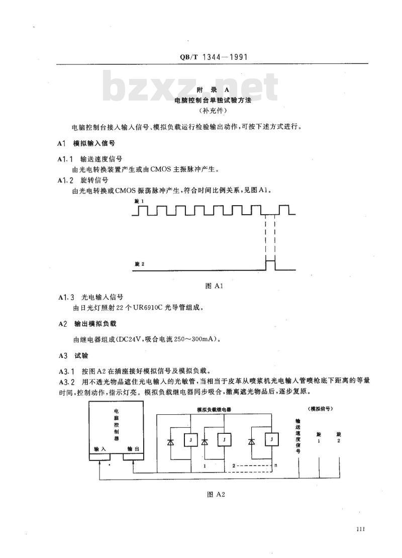 QB/T 1344-1991 电脑控制喷浆干燥机