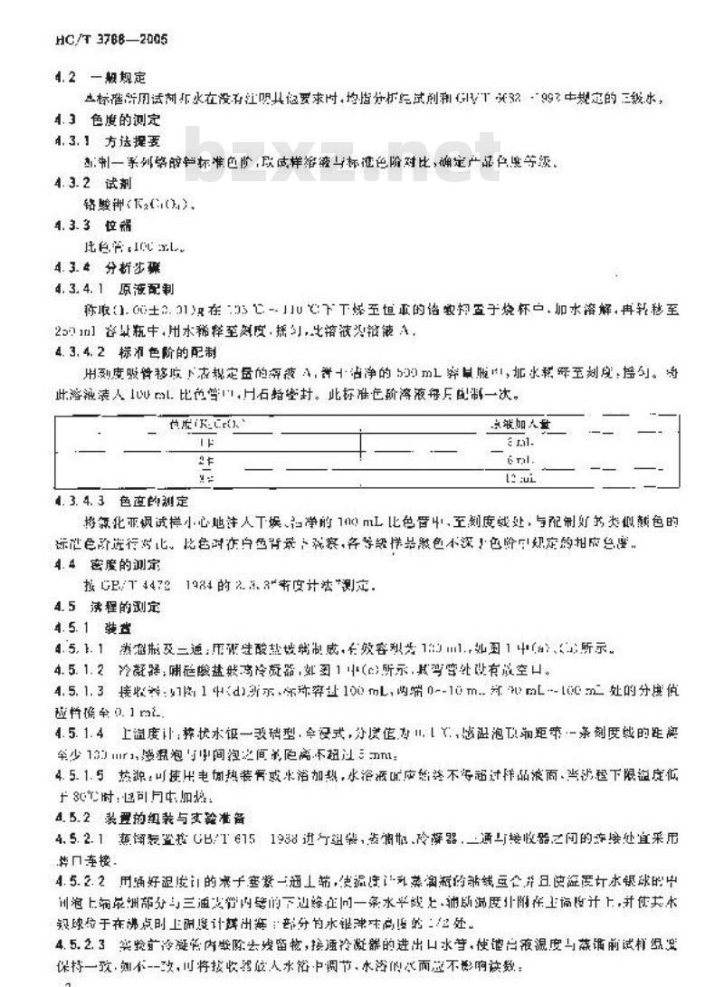 HG/T 3788-2005 工业氯化亚砜
