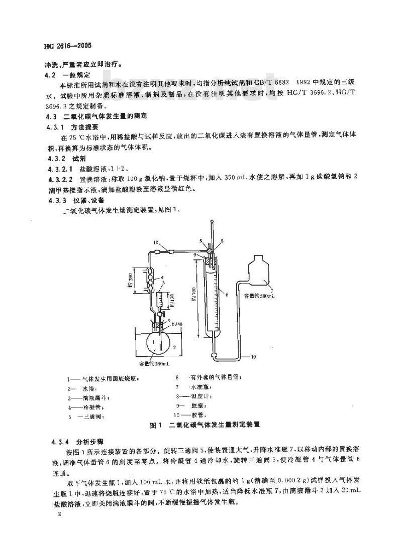 HG 2616-2005 食品添加剂 复合疏松剂