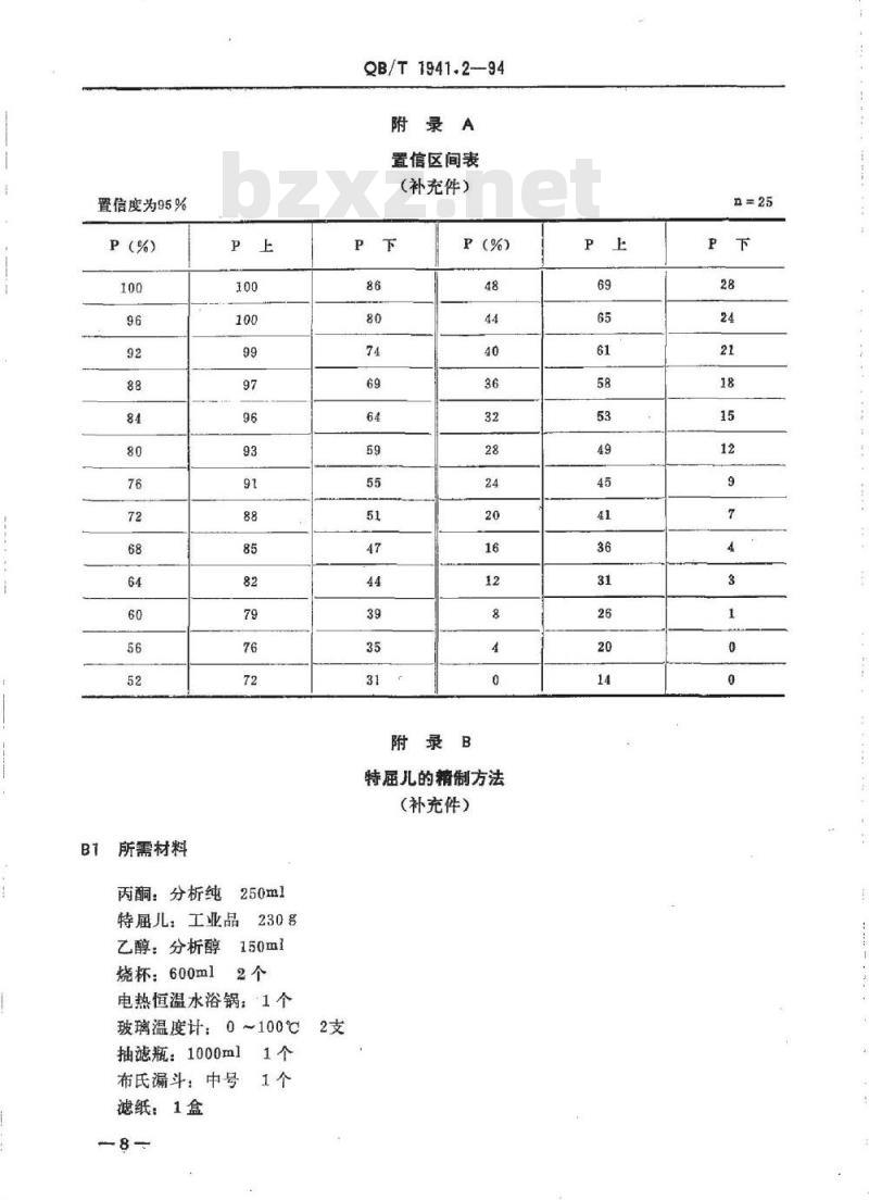 QB/T 1941.2-1994 烟花爆竹药剂撞击感度测定