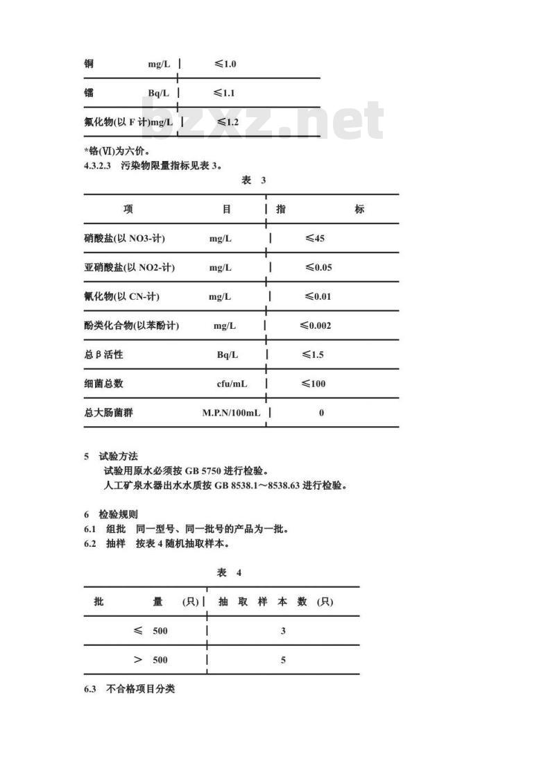 QB 1979-1994 人工矿泉水器