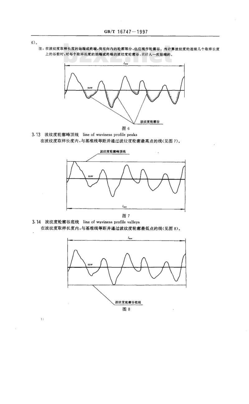 GB/T 16747-1997 表面波纹度 词汇