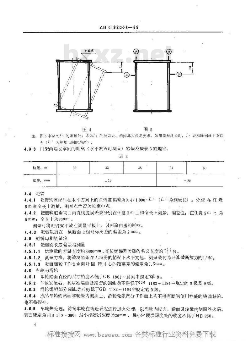 HG/T 3170-1989 门式靶料机技术条件