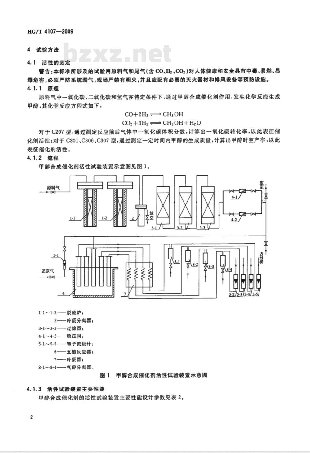 HG/T 4107-2009 甲醇合成催化剂