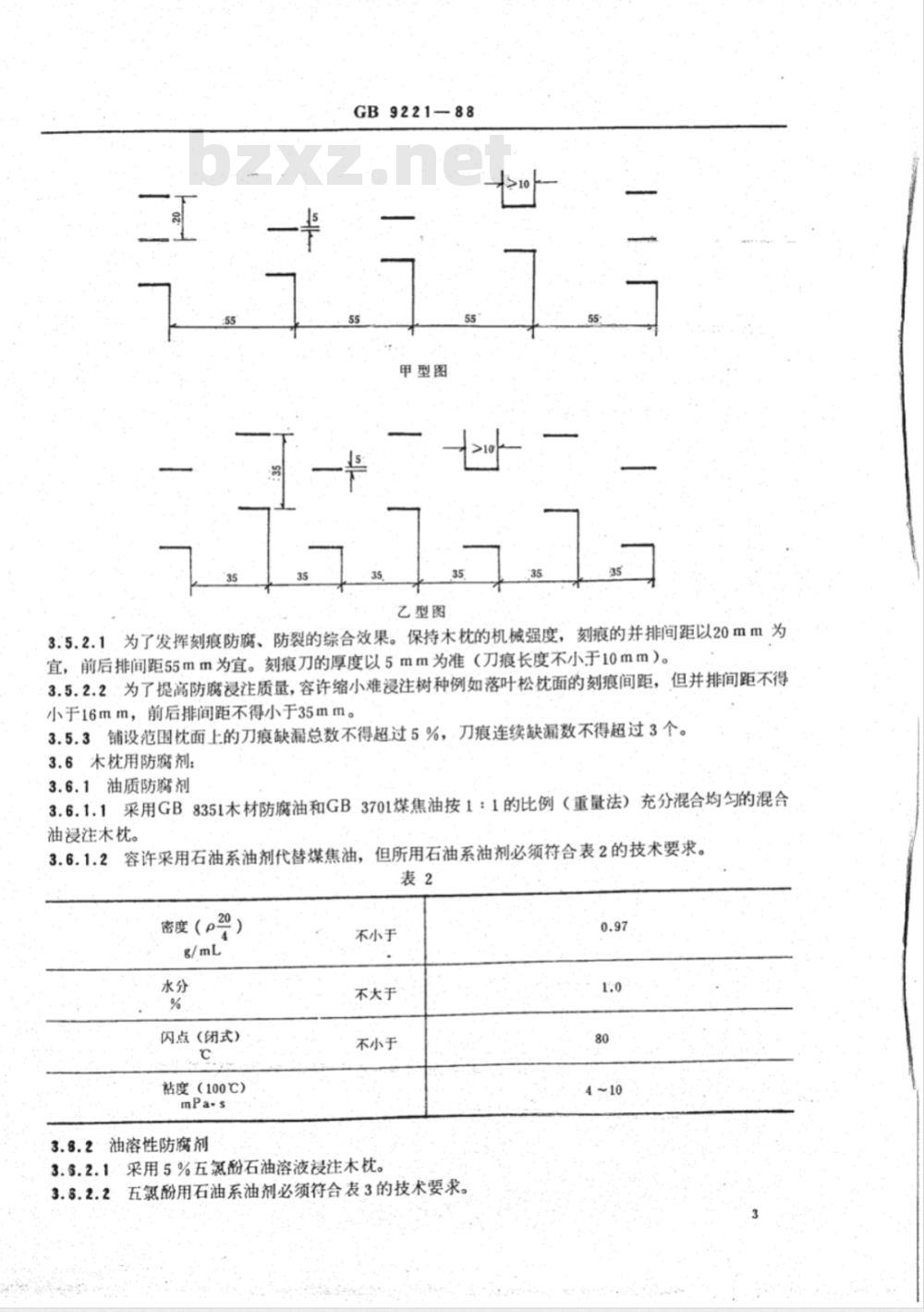 TB/T 3172-2007 防腐木枕