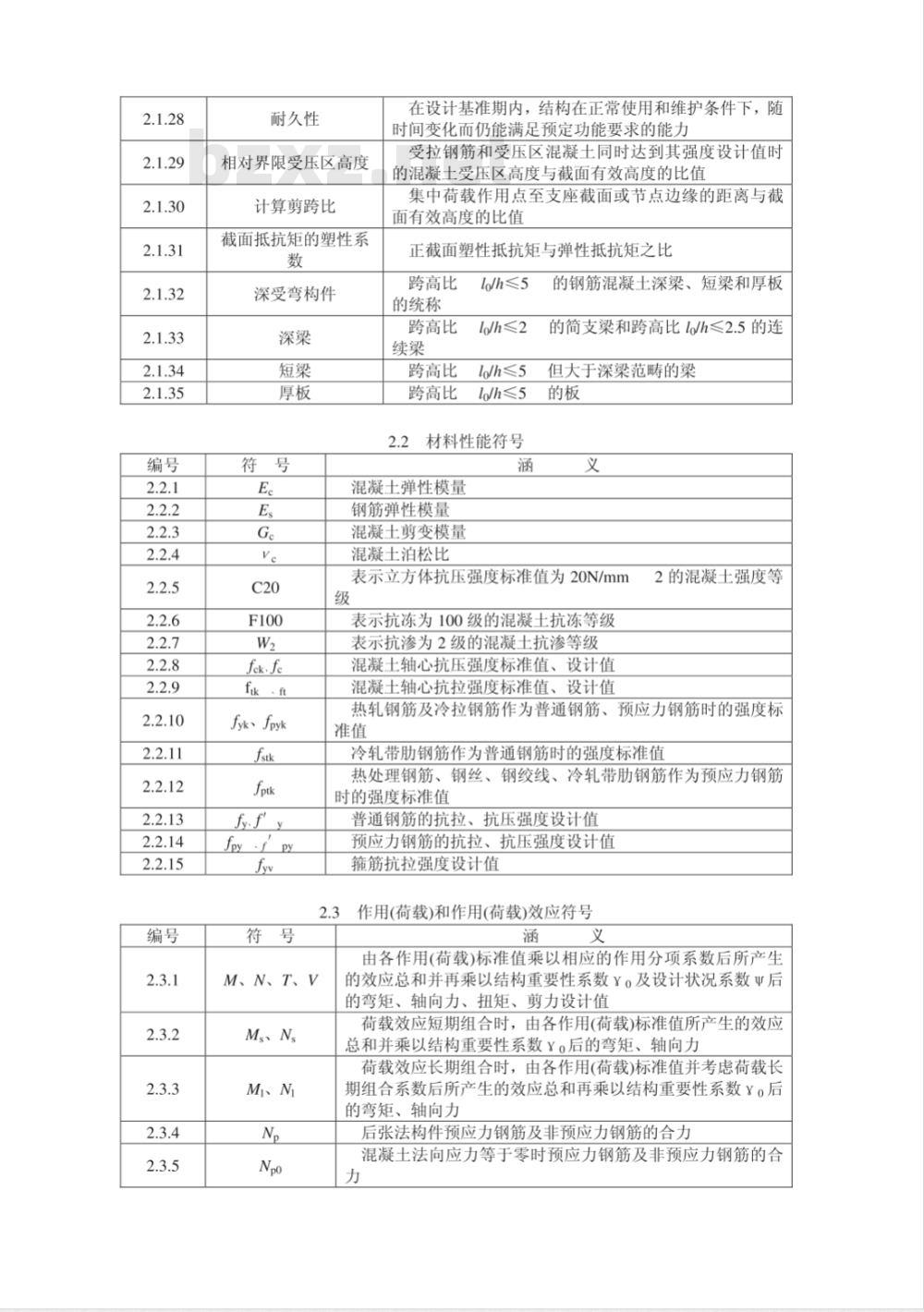 DL/T 5057-1996 水工混凝土结构设计规范 DL/T 5057-1996 水工混凝土结构设计规范
