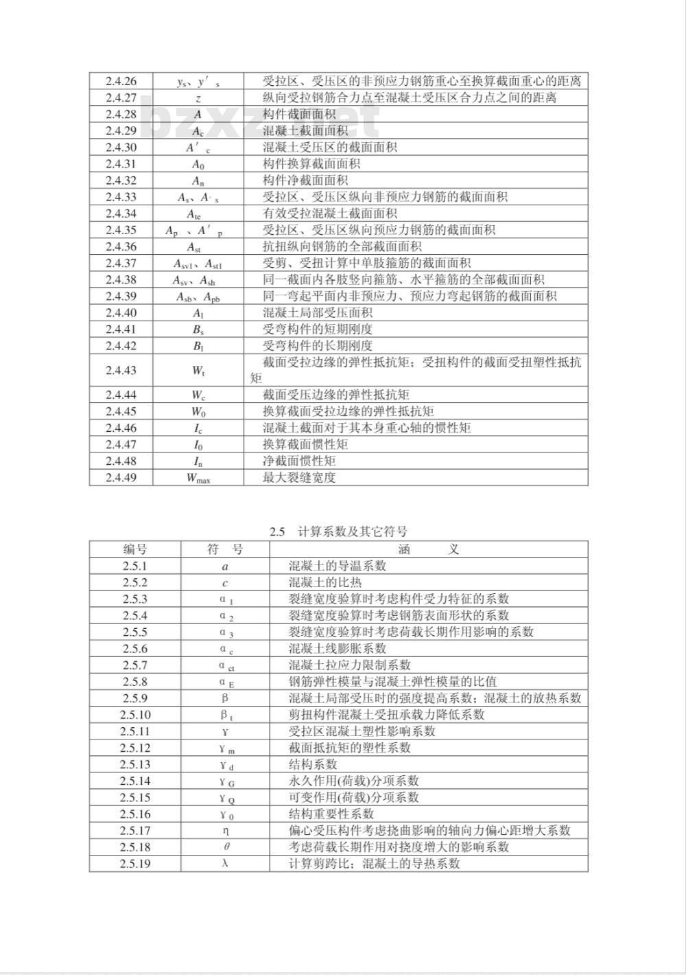 DL/T 5057-1996 水工混凝土结构设计规范 DL/T 5057-1996 水工混凝土结构设计规范