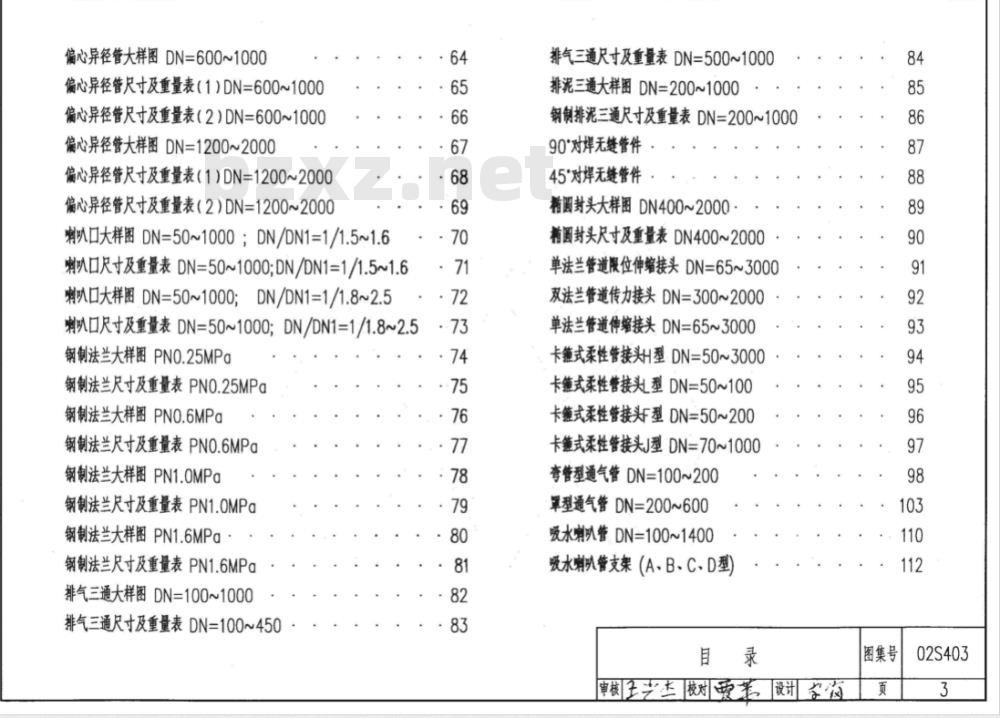 02S403 钢制管件