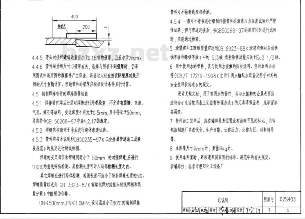02S403 钢制管件