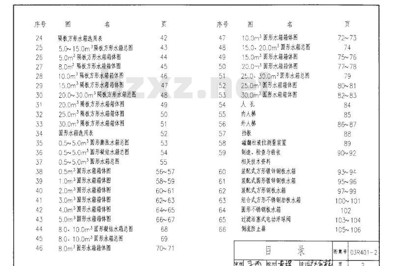 03R401-2 开式水箱