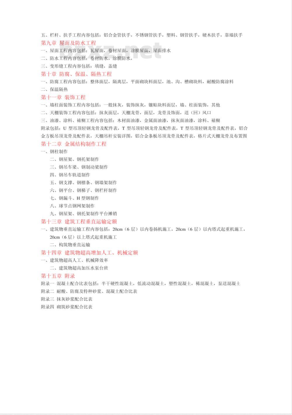 GJD 101-1995 全国统一建筑工程基础定额 土建