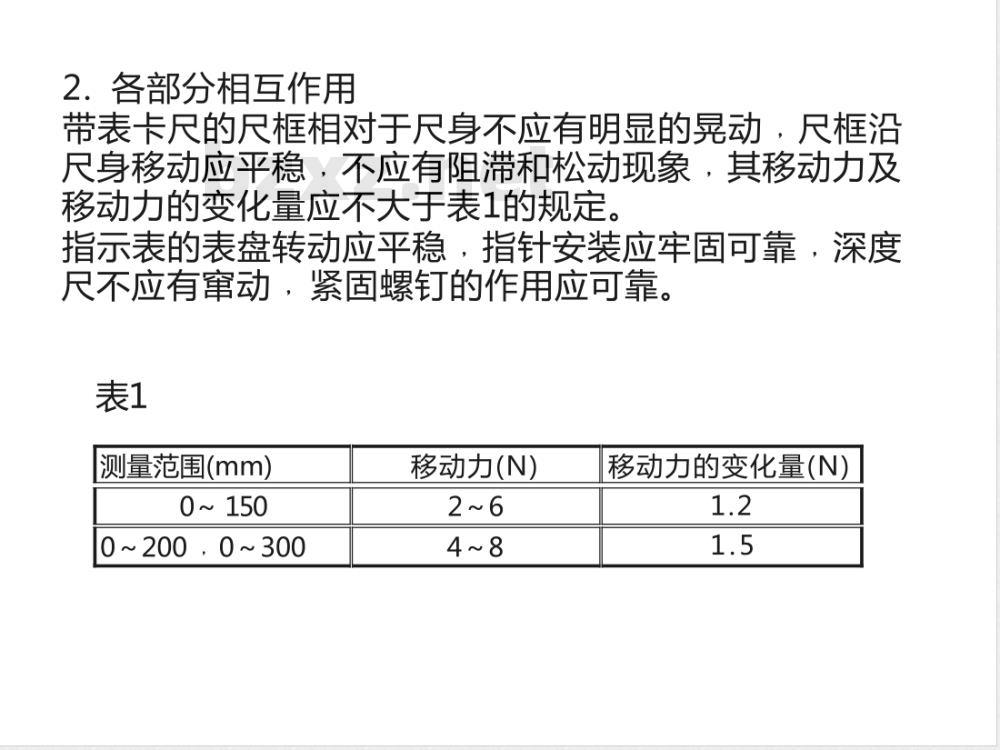 JJG 400-1985 带表卡尺检定规程