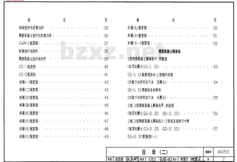 04S519 小型排水构筑物（只出单行本）