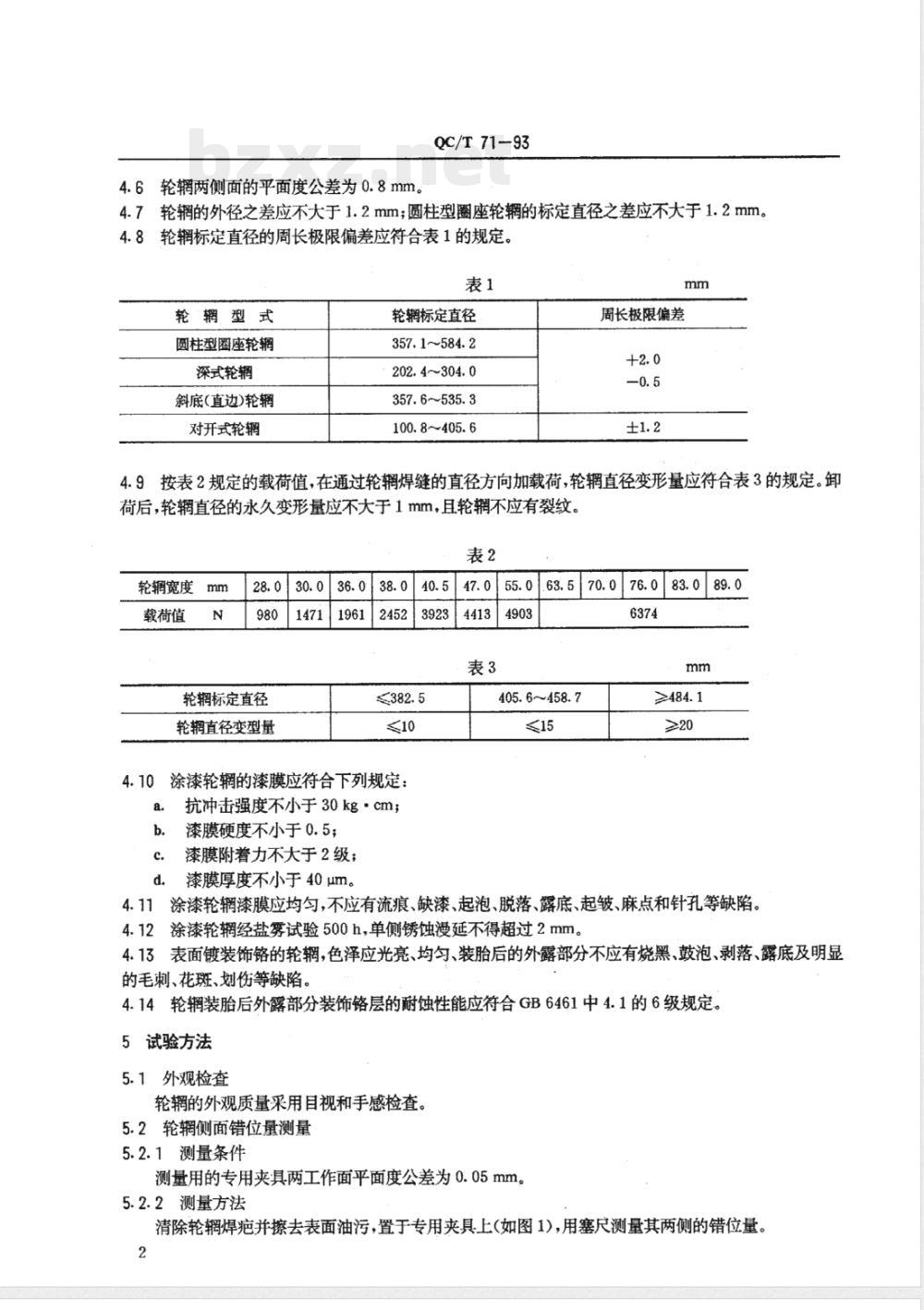 QC/T 70-1993 摩托车发动机噪声限值及测量方法